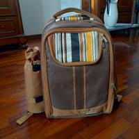Zaino picnic accessoriato per due persone