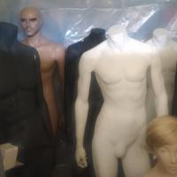 Manichino uomo modello senza testa 