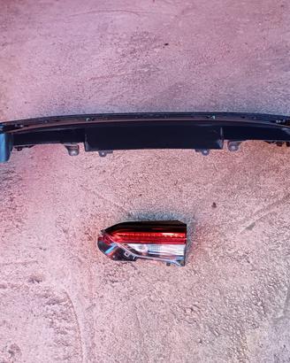 Paraurti e faro dx rav 4 e cerchio in ferro 