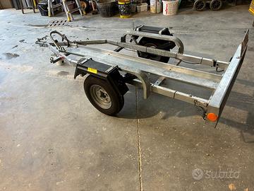 Carrello moto monoposto