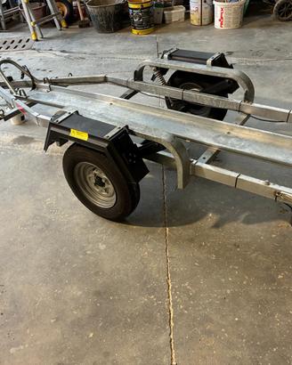 Carrello moto monoposto