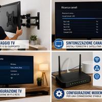 Montaggio TV e Configurazione