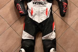 Tuta MTech TX-R1 in pelle intera – Taglia 50
