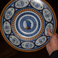 Piatto faenza bubani 1930