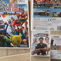 Lotto 2 Giochi Nintendo Wii, Come nuovi