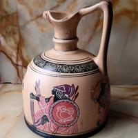 Anfora greca dipinta a mano '70-'90