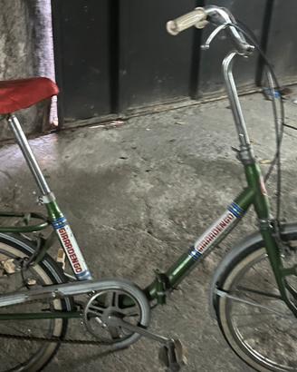 Bicicletta graziella vintage giardengo verde