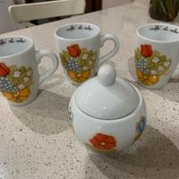 Tazze thun + zuccheriera