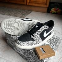 Nike air jordan low black cement