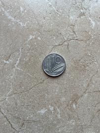 10 Lire Repvbblica Italiana 1976