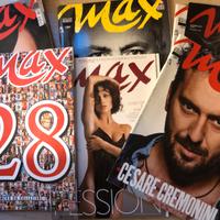 Lotto riviste MAX dal 2007 al 2013 + omaggi