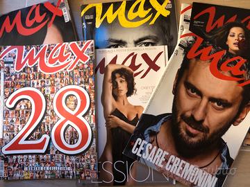 Lotto riviste MAX dal 2007 al 2013 + omaggi