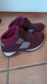 Scarpe stivaletto trekking tg. 33 waterproof