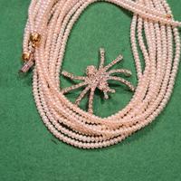 Collana perline a sciarpa