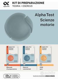 Kit Alpha Test Scienze Motorie mai utilizzato