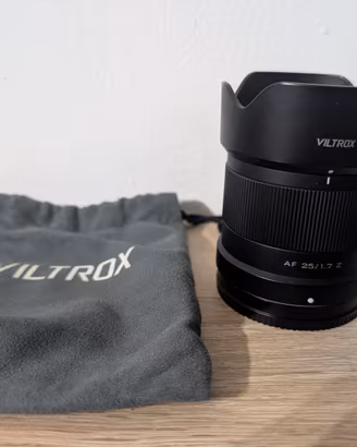 Obiettivo Viltrox 25 mm 1.7 per Nikon Z