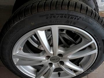 N°4 Cerchioni completi di gomme 4 stagioni