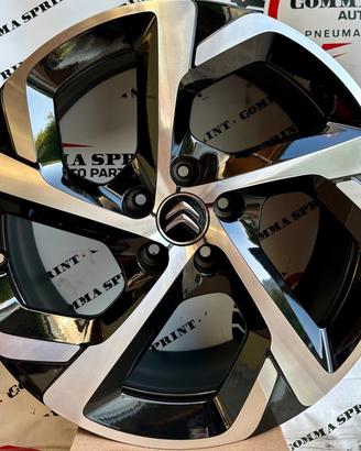 4 CERCHI IN LEGA ORIGINALI R18 CITROEN C5 AIRCROSS