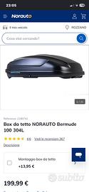 BAULE TETTO AUTO BERMUDE 100