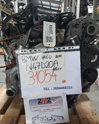 MOTORE COMPLETO BMW Serie 1 Serie (E87) N47D20A 11