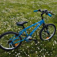 Bicicletta btwin bimbo 20 pollici blu