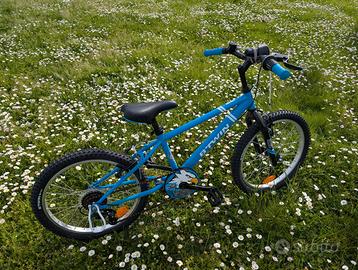 Bicicletta btwin bimbo 20 pollici blu