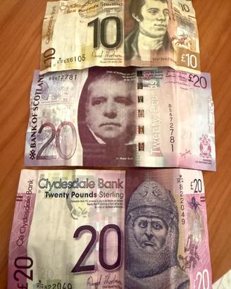 Banconote inglesi