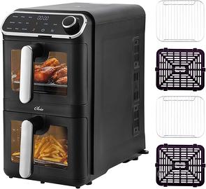 Friggitrice ad aria verticale XXL 11L touch doppia