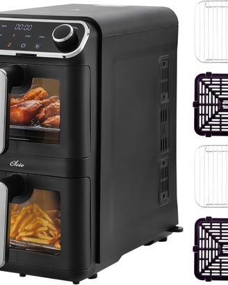 Friggitrice ad aria verticale XXL 11L touch doppia
