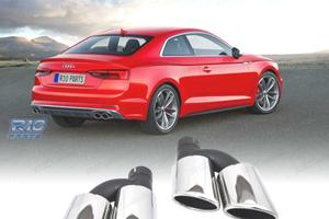 TERMINALI SCARICO AUDI LOOK S