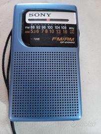 Radio portatile Sony ICF-S10MK2 con ricezione FM e