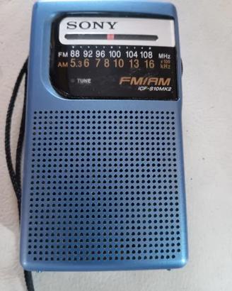 Radio portatile Sony ICF-S10MK2 con ricezione FM e