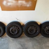 4 cerchi in ferro 4x100