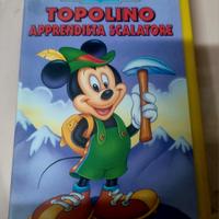 videocassetta Disney  "Topolino apprendista..
