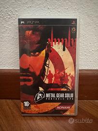 Metal Gear Solid Portable Ops PSP PAL ITA Completo