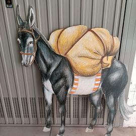 sagoma piatta asinello in plexiglass