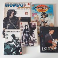 lotto 5 fumetti comics books manga ikigami biomega