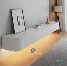 Mobile TV sospeso con LED 220 cm – come nuovo