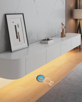 Mobile TV sospeso con LED 220 cm – come nuovo