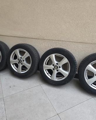 4 Cerchi da 16 OZ Racing per Vw, Skoda, Seat, Audi