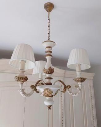 lampadario colore panna 