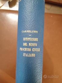 F. Carnellutti
Istituzioni del nuovo processo civ.