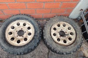 gomme+cerchi Suzuki sj vitara