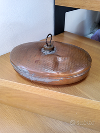 Scaldaletto ad acqua in rame