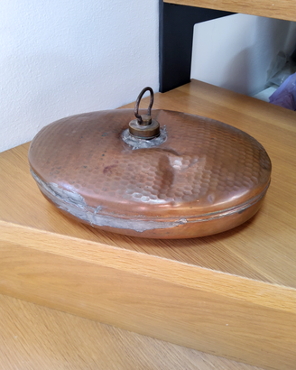Scaldaletto ad acqua in rame