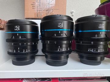 Sirui Nightwalker 16, 35 e 75 mm (Fuji X)