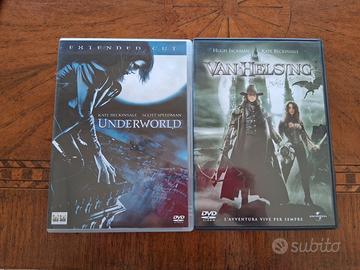 dvd film fantasy azione UNDERWORLD + VAN HELSING