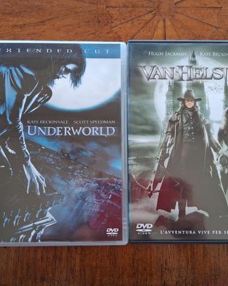 dvd film fantasy azione UNDERWORLD + VAN HELSING