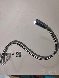 Luce LED USB per PC/Notebook - Nuova in confezione