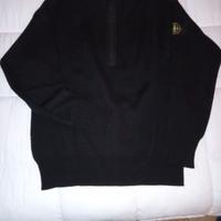 maglione uomo mezza zip Stone island